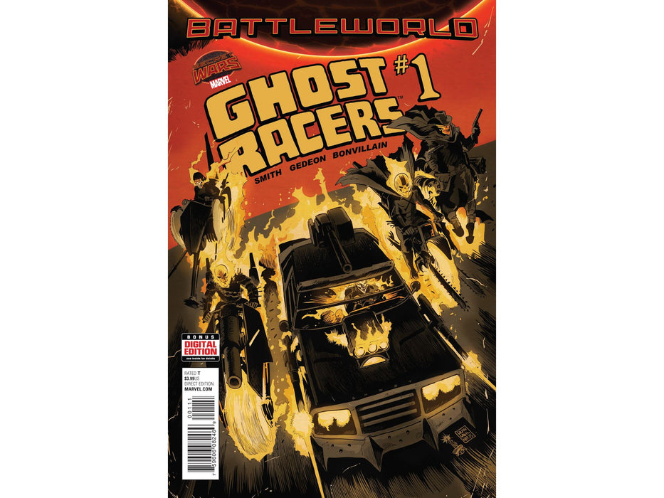 Comic Books Marvel Comics - Ghost Racers (2015) 001 (Cond. FN) - 0984 - Cardboard Memories Inc.