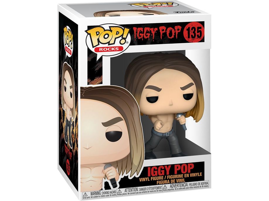 Action Figures and Toys POP! - Music - Iggy Pop - Cardboard Memories Inc.