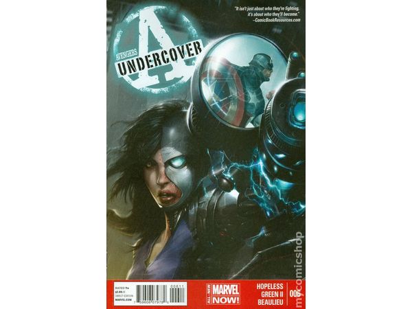 Comic Books Marvel Comics - Avengers Undercover (2014) 006 (Cond. VF-) - 16232 - Cardboard Memories Inc.