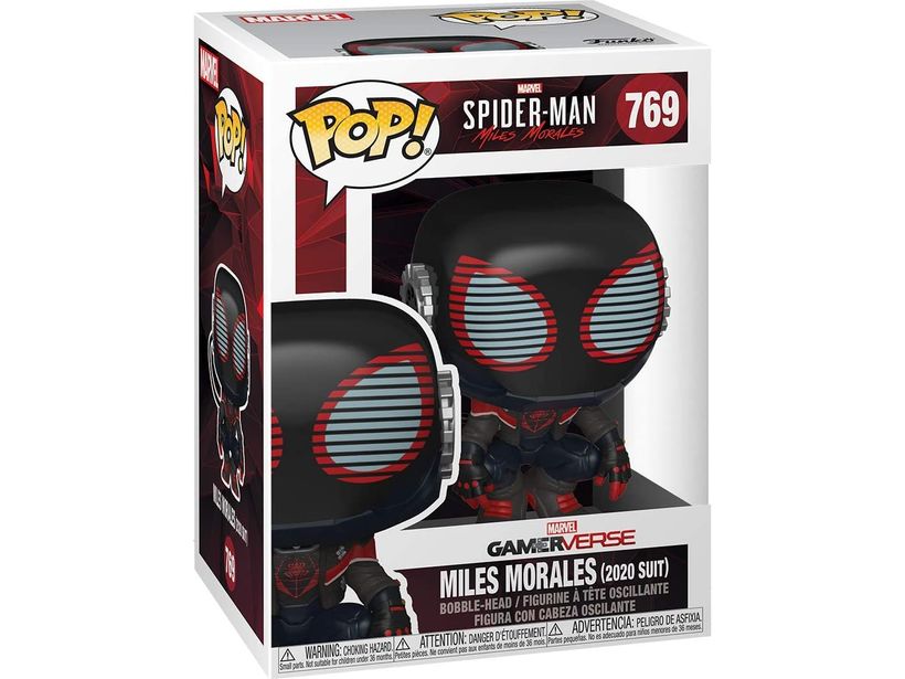 Action Figures and Toys POP! -  Movies - Marvel Spider-Man Miles Morales - Miles Morales 2020 Suit - Gamerverse - Cardboard Memories Inc.