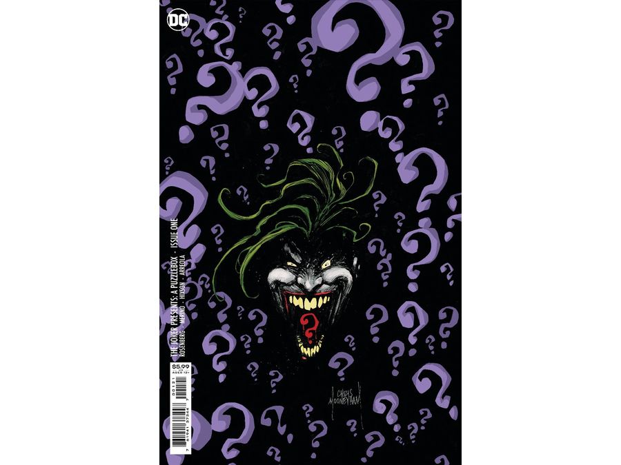 Comic Books DC Comics - Joker Presents a Puzzlebox 001 of 7 - C Card Stock Variant Edition (Cond. VF-) - 10923 - Cardboard Memories Inc.