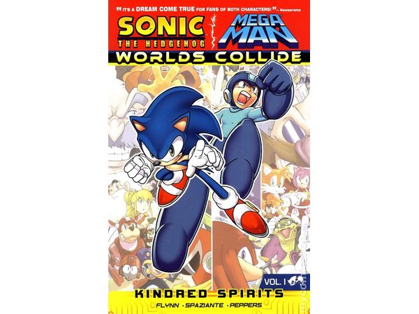 Comic Books, Hardcovers & Trade Paperbacks Archie Comics - Sonic the Hedgehog & Mega Man - When Worlds Collide - TP0371 - Cardboard Memories Inc.