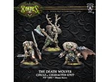 Collectible Miniature Games Privateer Press - Hordes - Circle Orobors - The Death Wolves Character Unit - PIP 72083 - Cardboard Memories Inc.