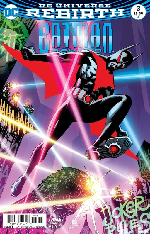 Comic Books DC Comics - Batman Beyond (2016) 003 (Cond. FN) - 1095 - Cardboard Memories Inc.