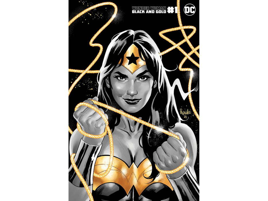 Comic Books DC Comics - Wonder Woman Black and Gold (2021) 001 of 6 Paquelle Variant Edition (Cond. FN+) - 22525 - Cardboard Memories Inc.