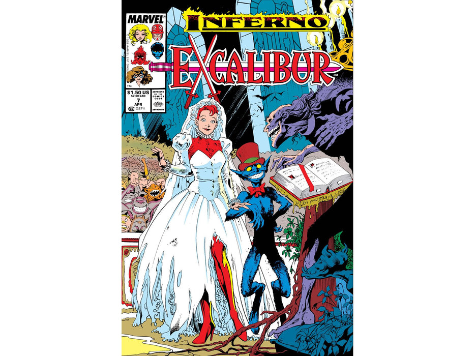 Comic Books Marvel Comics - Excalibur 007 - 7030 - Cardboard Memories Inc.