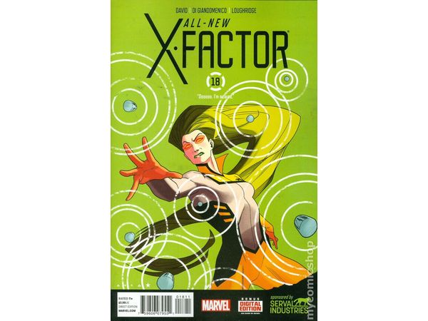 Comic Books Marvel Comics - All New X-Factor (2014) 018 (Cond. VF-) - 9202 - Cardboard Memories Inc.