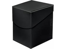 Supplies Ultra Pro - Eclipse 100+ Deck Box - Jet Black - Cardboard Memories Inc.
