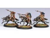 Collectible Miniature Games Privateer Press - Hordes - Circle Orboros - Tharn Wolf Riders - PIP 72024 - Cardboard Memories Inc.