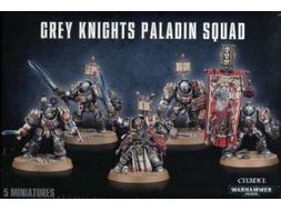 Collectible Miniature Games Games Workshop - Warhammer 40K - Grey Knights - Paladin Squad - 57-09 - Cardboard Memories Inc.