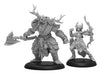 Collectible Miniature Games Privateer Press - Hordes - Circle Orboros - Brighid and Caul - PIP 72106 - Cardboard Memories Inc.