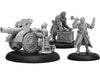 Collectible Miniature Games Privateer Press - Warmachine - Mercenaries - Steelhead Cannon Crew Unit - PIP 41154 - Cardboard Memories Inc.