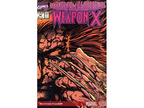 Marvel Comics - Wolverine - Weapon X 84 - 5910 — Cardboard