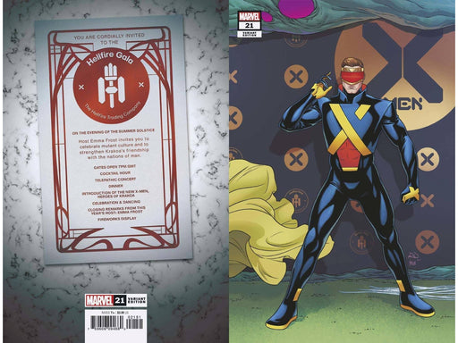 Comic Books Marvel Comics - X-Men 021 - Dauterman Connecting Variant Edition (Cond. VF-) - 12203 - Cardboard Memories Inc.