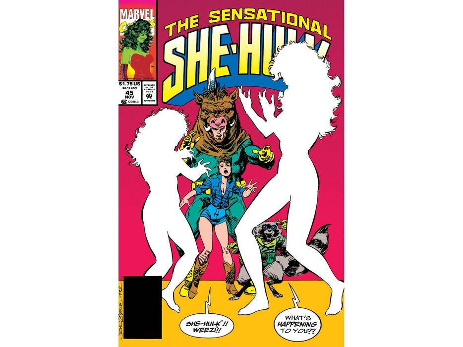 Comic Books Marvel Comics -Sensational She-Hulk 045 - 6541 - Cardboard Memories Inc.