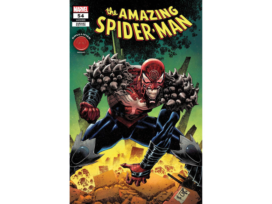 Comic Books Marvel Comics - Amazing Spider-Man 054 - Siquera Knullified Variant Edition LR (Cond. VF-)- 5279 - Cardboard Memories Inc.