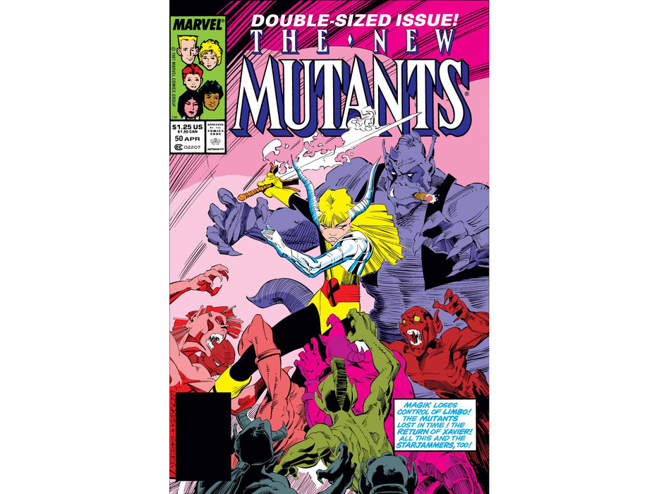 Comic Books Marvel Comics - New Mutants (1983 1st Series) 050 (Cond. FN) - 0954 - Cardboard Memories Inc.