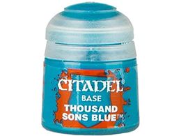 Paints and Paint Accessories Citadel Base - Thousand Sons Blue 12ml - 21-36 - Cardboard Memories Inc.