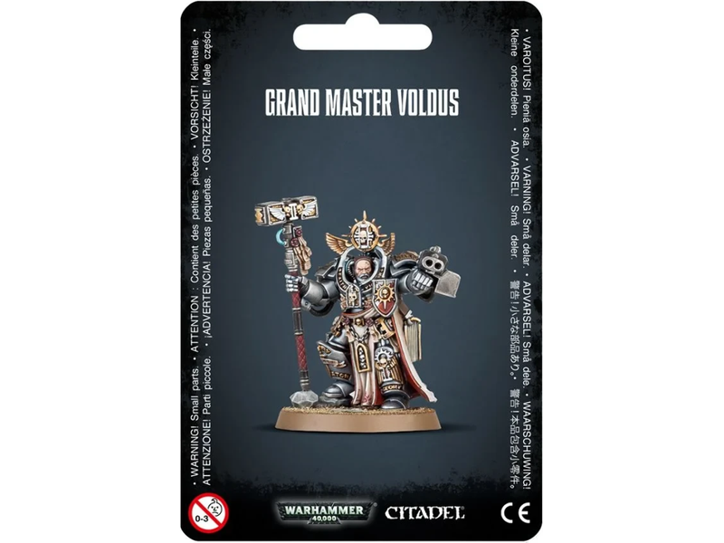 Collectible Miniature Games Games Workshop - Warhammer 40K - Grey Knights - Grand Master Voldus - 57-11 - Cardboard Memories Inc.