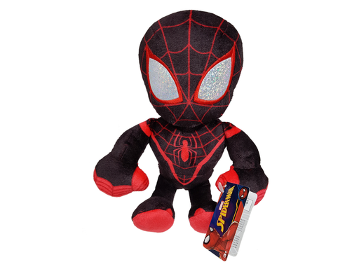 Action Figures and Toys Import Dragon - Marvel - Black and Red Spider-man Plush - Cardboard Memories Inc.