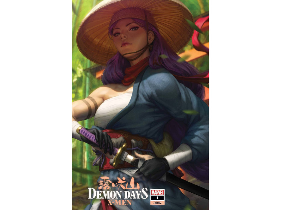 Comic Books Marvel Comics - Demon Days X-Men 001 - Artgerm Variant Edition - Cardboard Memories Inc.