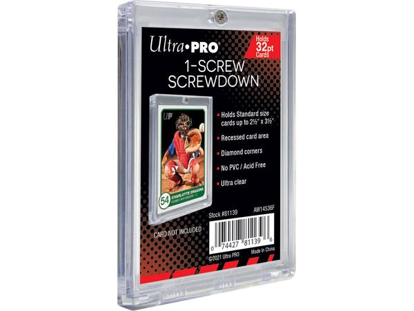 Supplies Ultra Pro - 1 Screw Screwdown - 32pt - Cardboard Memories Inc.