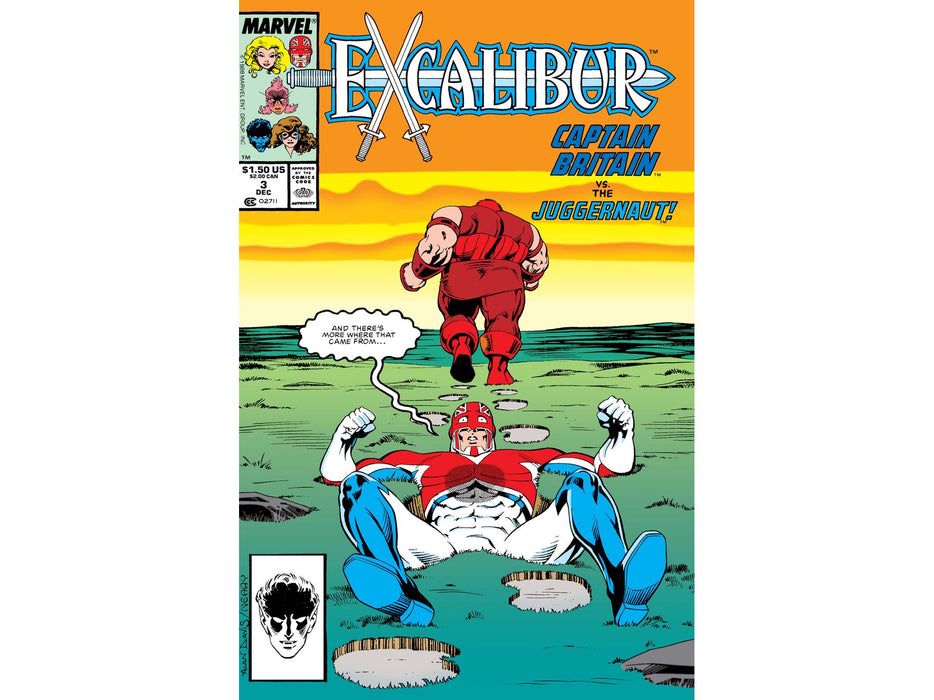 Comic Books Marvel Comics - Excalibur 003 (Cond. VF-) - 7026 - Cardboard Memories Inc.