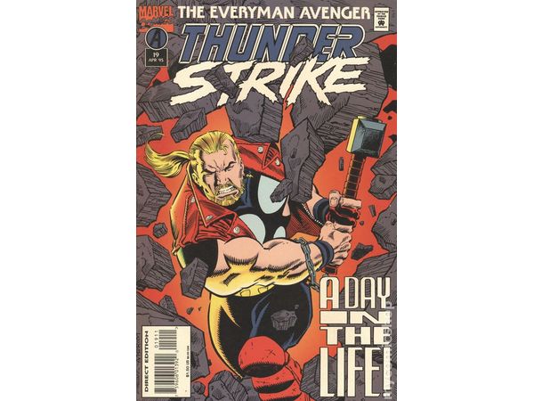 Comic Books Marvel Comics - Thunderstrike (1993-1995 1st Series) 019 (Cond. VF+) - 8213 - Cardboard Memories Inc.