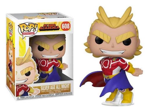 Action Figures and Toys POP! - Television - My Hero Academia - Silver Age All Might - Cardboard Memories Inc.