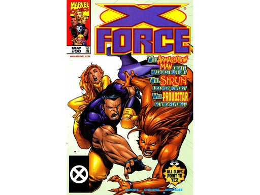 Comic Books Marvel Comics - X-Force (1991 1st Series) 090 (Cond. FN+) - 12736 - Cardboard Memories Inc.