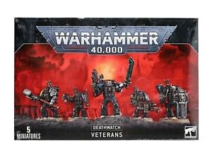 Collectible Miniature Games Games Workshop - Warhammer 40K - Deathwatch - Veterans - 39-10 - Cardboard Memories Inc.