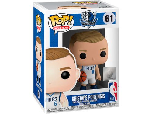 Action Figures and Toys POP! - Sports - NBA - Dallas Mavericks - Kristaps Porzingis - Cardboard Memories Inc.