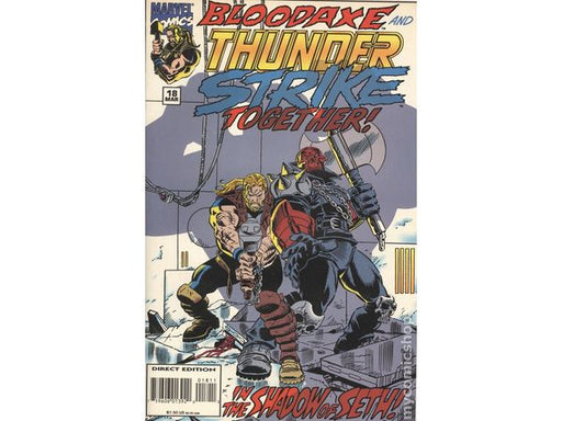 Comic Books Marvel Comics - Thunderstrike (1993-1995 1st Series) 018 (Cond. VF) - 8212 - Cardboard Memories Inc.