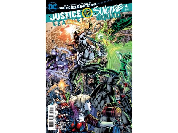 Comic Books DC Comics - Justice League vs. Suicide Squad (2016) 004 (Cond. FN+) - 0278 - Cardboard Memories Inc.