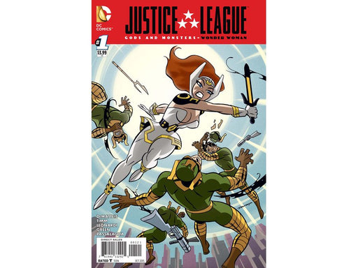 Comic Books DC Comics - Justice League Gods and Monsters: Wonder Woman (2015) 001 - Cover B Variant Edition (Cond. FN+) - 0273 - Cardboard Memories Inc.