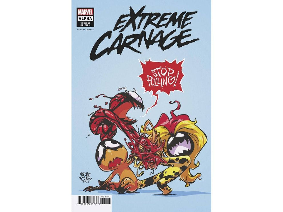 Comic Books Marvel Comics - Extreme Carnage Alpha 001 - Young Variant Edition - Cardboard Memories Inc.