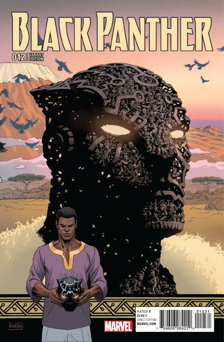 Comic Books Marvel Comics - Black Panther (2016 5th Series) 012 Cover C Connecting Variant Edition (Cond. FN) - 1476 - Cardboard Memories Inc.