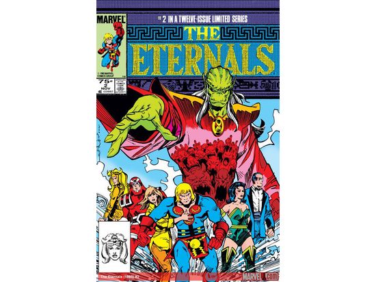 Comic Books Marvel Comics - The Eternals 02 - 6330 - Cardboard Memories Inc.