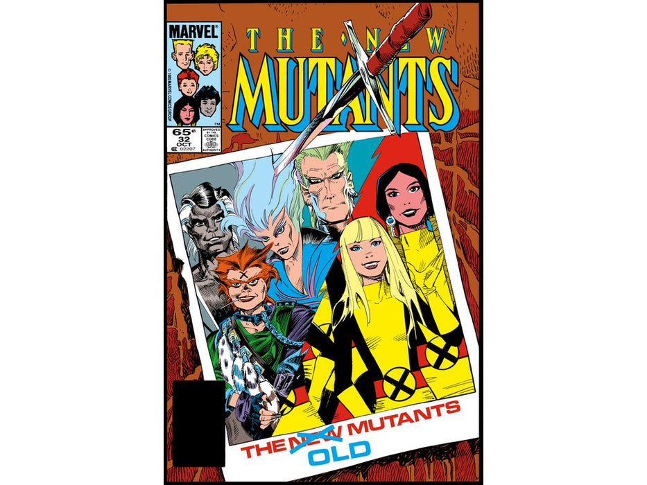 Comic Books Marvel Comics - New Mutants 032 - 3696 - Cardboard Memories Inc.