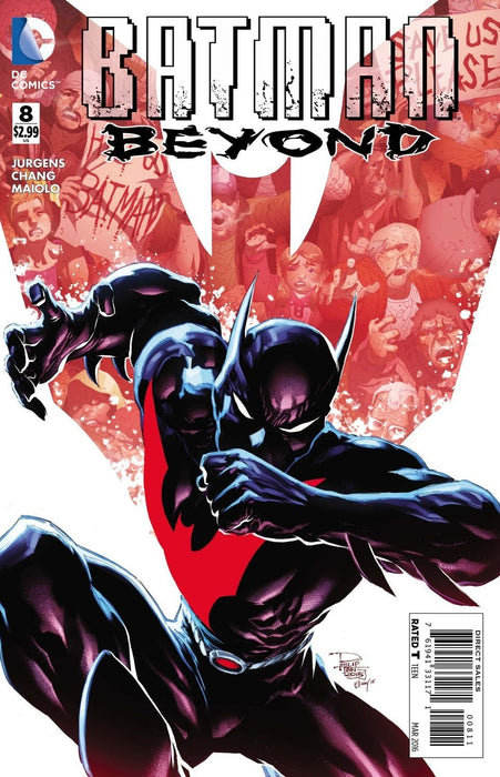 Comic Books DC Comics - Batman Beyond (2015 5th Series) 008 (Cond. FN) - 1088 - Cardboard Memories Inc.