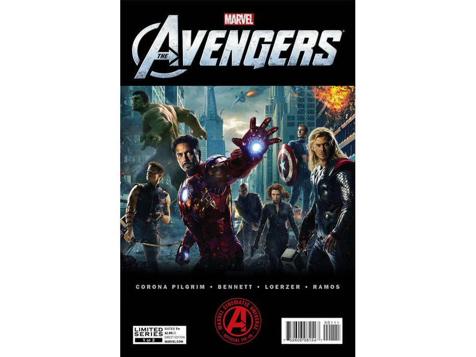 Comic Books Marvel Comics - Marvel's The Avengers MCU Tie-in 1 of 2 - 6453 - Cardboard Memories Inc.