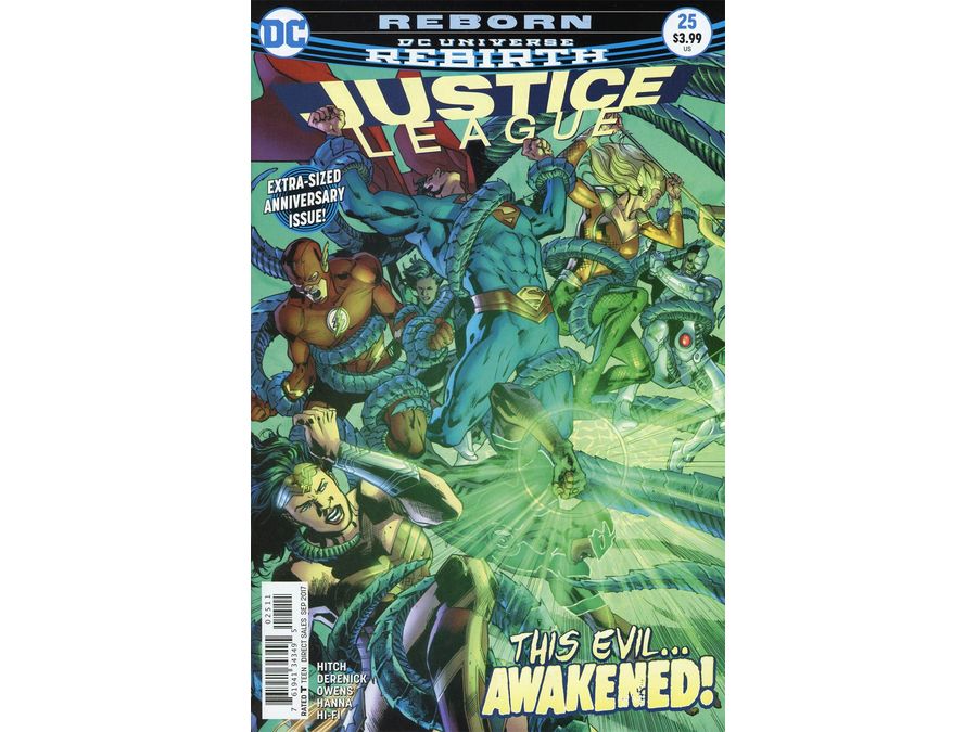 Comic Books DC Comics - Justice League (2016) 025 (Cond. FN+) - 0296 - Cardboard Memories Inc.