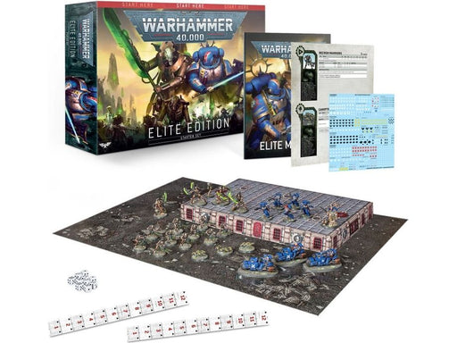 Collectible Miniature Games Games Workshop - Warhammer 40K - Elite Edition - Starter Set (OUTDATED)- 40-03 - Cardboard Memories Inc.