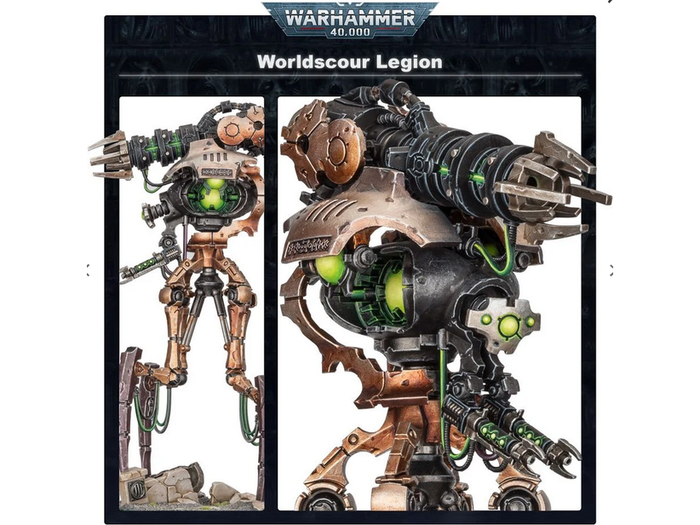 Warhammer 40K Necrons Battleforce Worldscour Legion