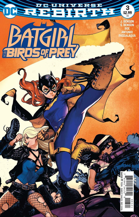 Comic Books DC Comics - Batgirl and the Birds of Prey (2016) 003 - Cover B Variant Edition (Cond. VG+) - 1405 - Cardboard Memories Inc.