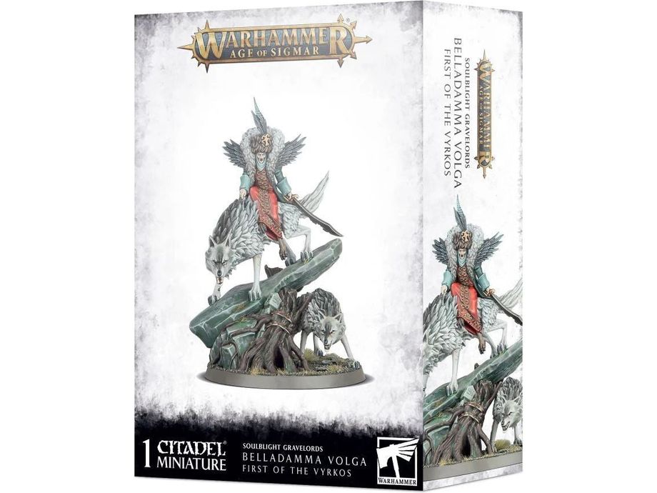 Collectible Miniature Games Games Workshop - Warhammer Age of Sigmar - Soulblight Gravelords - Belldamma Volga - 91-55 - Cardboard Memories Inc.