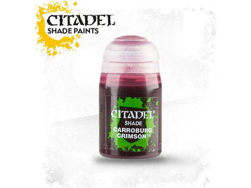 Paints and Paint Accessories Citadel Shade - Carroburg Crimson 24-13 - Cardboard Memories Inc.