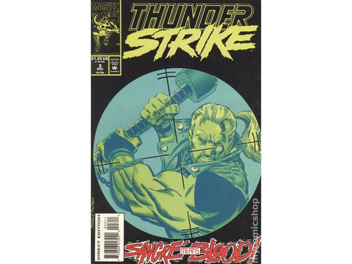 Comic Books Marvel Comics - Thunderstrike (1993-1995 1st Series) 003 (Cond. VF+) - 8152 - Cardboard Memories Inc.