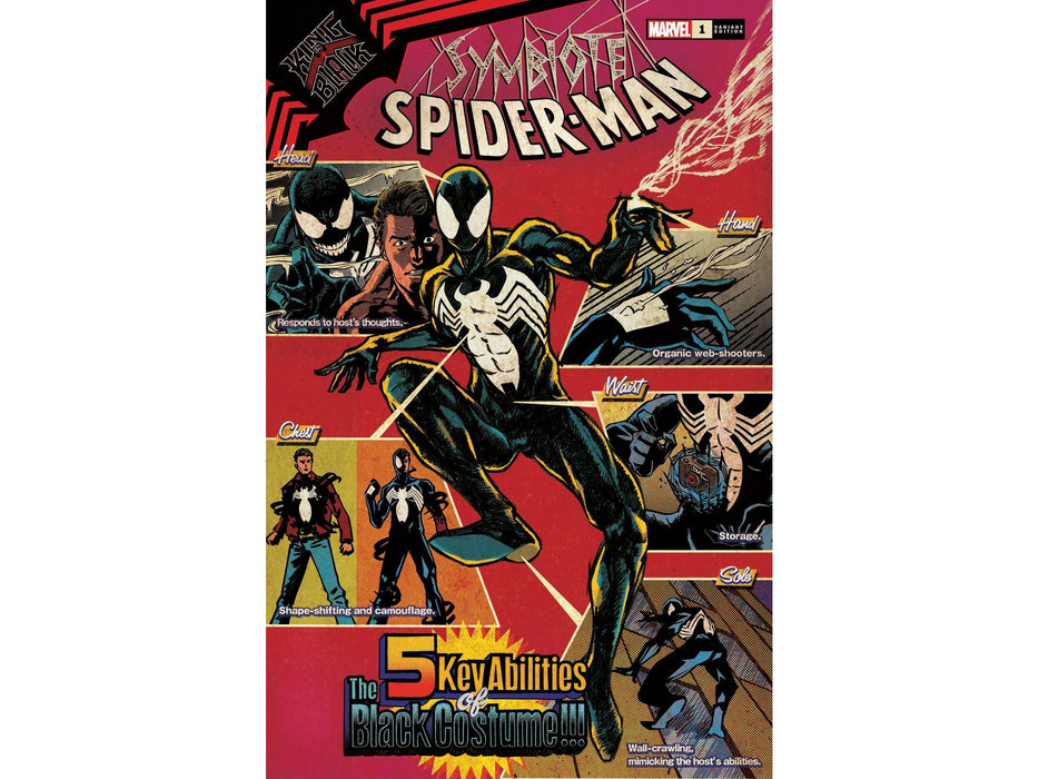 Comic Books Marvel Comics - Symbiote Spider-Man King in Black 001 - Superlog Variant Edition (Cond. VF-) - 8883 - Cardboard Memories Inc.