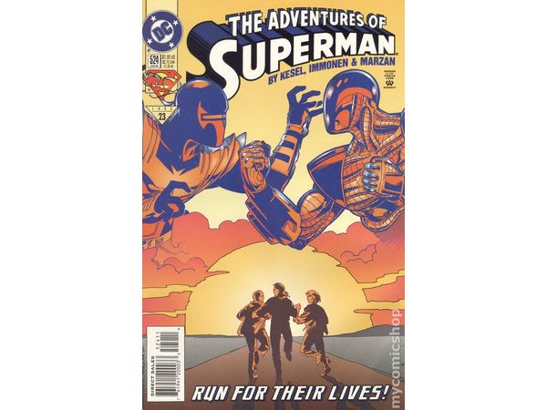 Comic Books DC Comics - Adventures of Superman (1987) 524 (Cond. VF-) - 9289 - Cardboard Memories Inc.